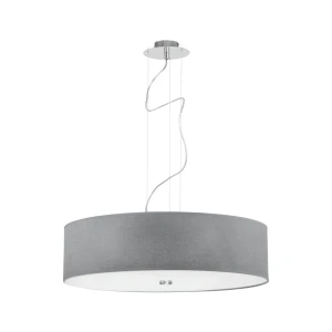 Lampa wisząca Nowodvorski VIVIANE 6773 szara E27 wys.108cm