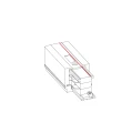 CTLS PWR END CAP LEFT PE-L 8232 Nowodvorski Lighting