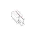 CTLS PWR END CAP LEFT PE-L 8233 Nowodvorski Lighting