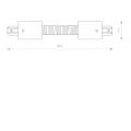 PROFILE RECESSED FLEX CONNECTOR 8385 Nowodvorski Lighting