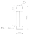 Lampa zewnętrzna MAHE LED 8398 Nowodvorski Lighting