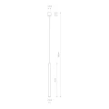 Lampa wisząca LASER 750 8432 biała G9 wys.205cm