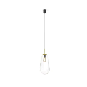 Lampa wisząca Nowodvorski PEAR L 8671 transparentna E27 wys.195cm