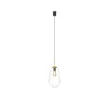 Lampa wisząca Nowodvorski PEAR M 8672 transparentna E27 wys.188cm
