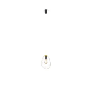 Lampa wisząca Nowodvorski PEAR S 8673 transparentna E27 wys.180cm