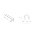 CTLS RECESSED TRACK 3 CIRCUIT 2M 8695 Nowodvorski Lighting