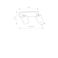 Spot EYE 8817 czarny GU10