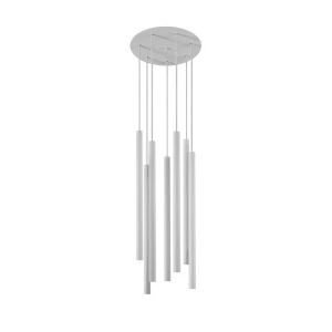 Lampa wisząca Nowodvorski LASER 490 8918 biała G9 wys.130cm