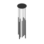 Lampa wisząca Nowodvorski LASER 490 8920 czarna G9 wys.130cm
