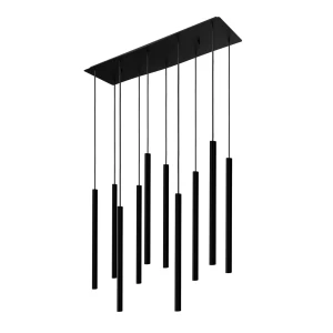 Lampa wisząca Nowodvorski LASER 490 8923 czarna G9 wys.130cm