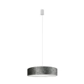 Lampa wisząca CROCO 8948 szara E27 wys.110cm