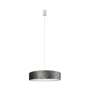 Lampa wisząca Nowodvorski CROCO 8948 szara E27 wys.110cm