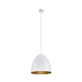 Lampa wisząca EGG M 9021 biała E27 wys.150cm