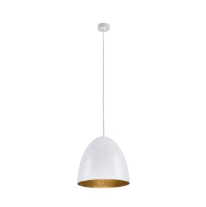 Lampa wisząca Nowodvorski EGG M 9021 biała E27 wys.150cm