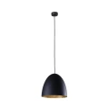 Lampa wisząca EGG M 9022 czarna E27 wys.150cm