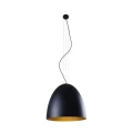 Lampa wisząca EGG L 9024 czarna E27 wys.285cm