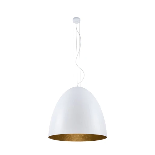 Lampa wisząca EGG XL 9025 biała E27 wys.125-350cm