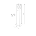 Lampa ogrodowa RIO SENSOR 9097 Nowodvorski Lighting