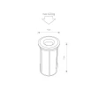 Lampa najazdowa PICCO LED S 9106 Nowodvorski Lighting