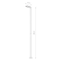 Lampa ogrodowa PATHWAY LED L 9125 Nowodvorski Lighting