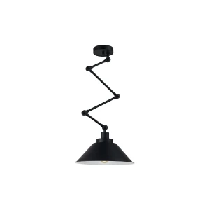 Lampa wisząca Nowodvorski PANTOGRAPH 9126 czarna E27 wys.67-109.5cm