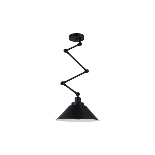 Lampa wisząca PANTOGRAPH 9126 czarna E27 wys.67-109.5cm