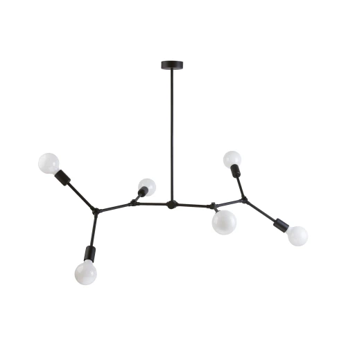 Lampa wisząca TWIG 9138 czarna E27 wys.70cm
