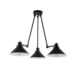 Lampa wisząca Nowodvorski TECHNO 9142 czarna E27 wys.65cm