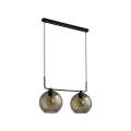 Lampa wisząca MONACO 9363 czarna E27 wys.120cm