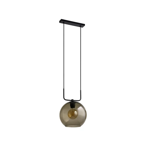 Lampa wisząca MONACO 9364 czarna E27 wys.142cm