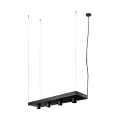 Lampa wisząca PLANT 9381 czarna GU10 wys.160cm