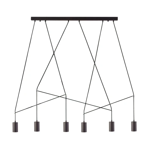 Lampa wisząca IMBRIA 9675 czarna GU10 wys.130cm