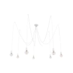 Lampa wisząca Nowodvorski SPIDER 9743 biała E27 wys.300cm