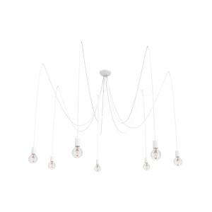 Lampa wisząca Nowodvorski SPIDER 9743 biała E27 wys.300cm