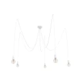 Lampa wisząca SPIDER 9744 biała E27 wys.300cm