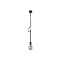Lampa wisząca CABLE 9747 czarna E27 wys.160cm
