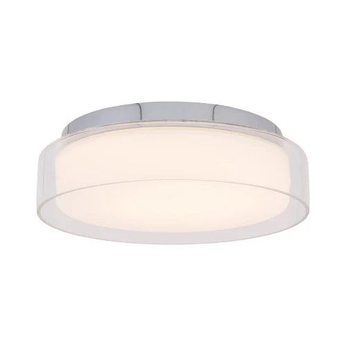Plafon PAN LED S 8173 srebrny LED