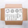 Lampa wisząca NEWPORT 8156 biała E14 wys.158cm