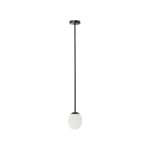 Lampa wisząca Nowodvorski ICE EGG A 8124 czarna G9 wys.99cm
