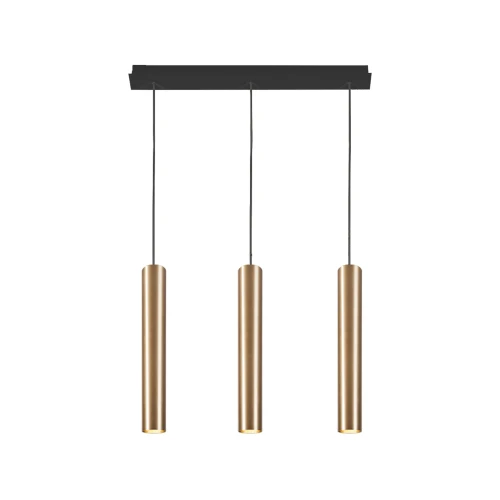 Lampa wisząca EYE 7863 mosiądz GU10 wys.130cm