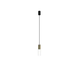 Lampa wisząca Nowodvorski CYLINDER M 7868 transparentna GU10 wys.130cm