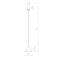 Lampa wisząca ZENITH S 7998 zielony GU10 GU10 zielony 130cm