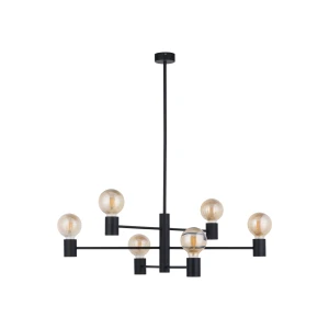 Lampa wisząca Nowodvorski Plafon RADIUS 7932 czarna E27 85cm