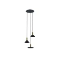 Lampa wisząca HERMANOS 8030 czarna GU10 wys.130cm