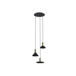 Lampa wisząca Nowodvorski HERMANOS 8030 czarna GU10 wys.130cm