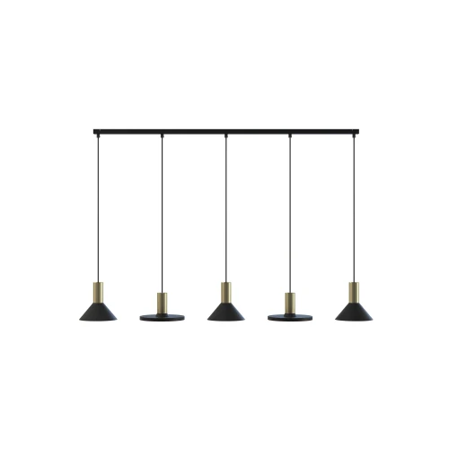 Lampa wisząca HERMANOS 8032 czarna GU10 wys.130cm