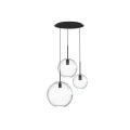 Lampa wisząca SPHERE 7788 transparentna E27 wys.130cm