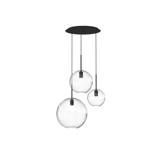 Lampa wisząca SPHERE 7788 transparentna E27 wys.130cm