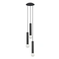 Lampa wisząca BATON 7856 czarna E27 wys.130cm