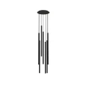 Lampa wisząca LASER 1000 7667 czarna G9 wys.172cm